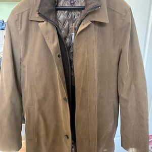 Johnston & Murphy Tan Trench Coat